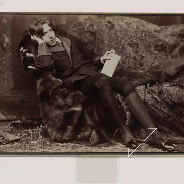 Oscar Wilde 1882 Number 15 by Sarony