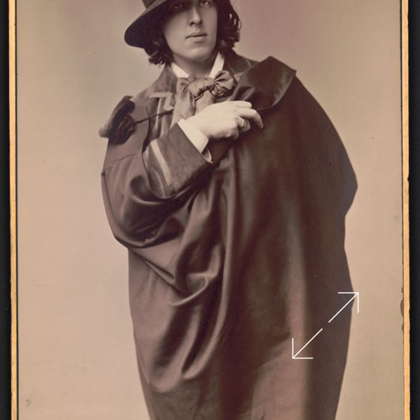 Oscar Wilde 1882 Number 27 by Sarony