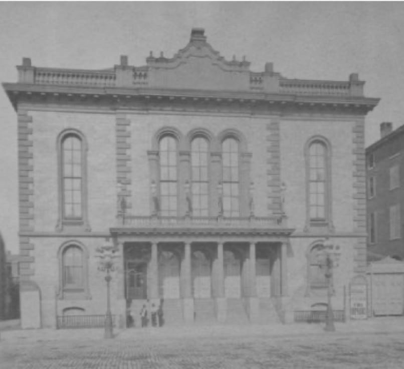 Horticultural Hall 1867 Horticultural Hall, 250 South Broad Street, Philadelphia, PA (1867)
