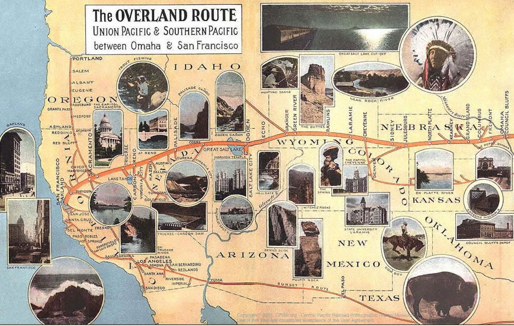Overland Route