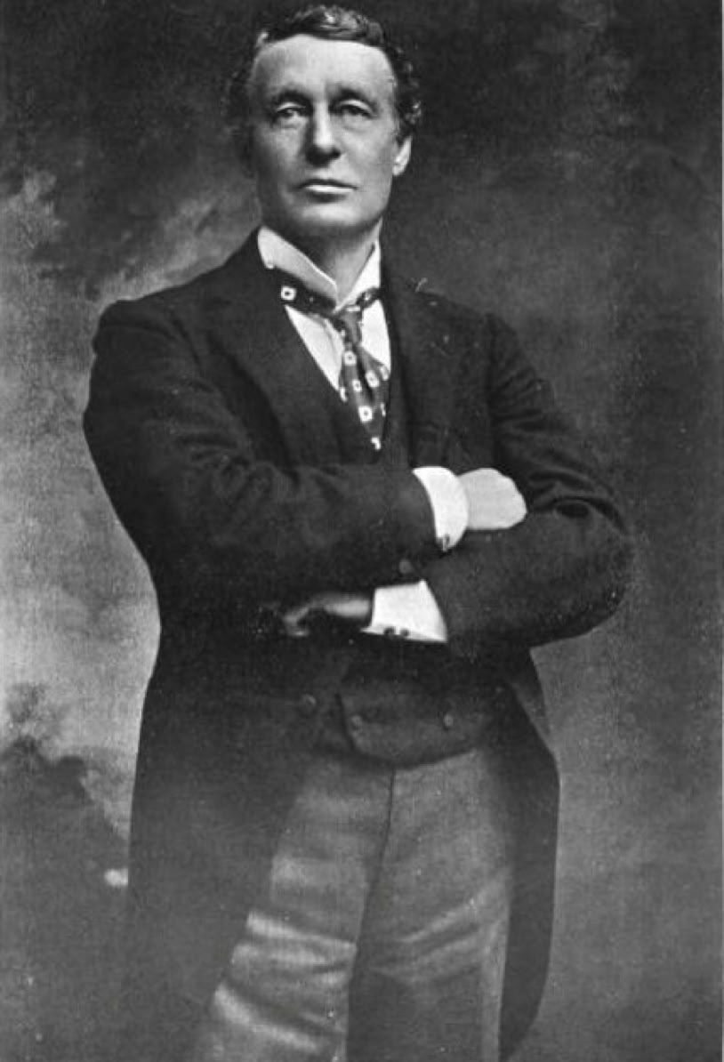 Sir Charles Wyndham (1837-1919) was born Charles Culverwell and became a friend to Oscar Wilde