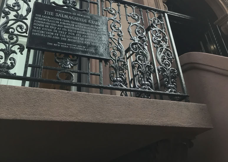Salmagundi Club-Oscar Wilde In New York 